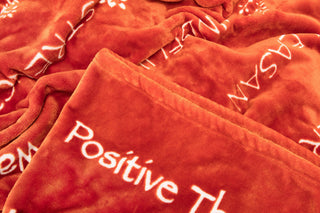 Positive Words Gift Throw Blanket