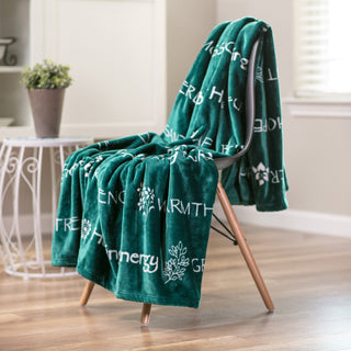 Positive Words Gift Throw Blanket