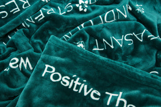 Positive Words Gift Throw Blanket