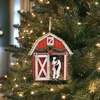 Holiday Barn Ornament