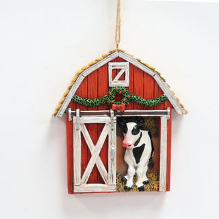 Holiday Barn Ornament