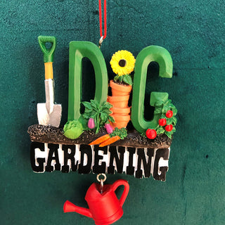 I Dig Gardening Ornament