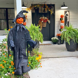 Floating Lightup Scarecrow with Timer