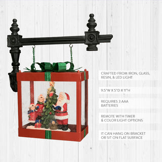 Light Up Christmas Snow Globe With Bracket Option | Our "Christmas" Signs Of The Seasons Edition