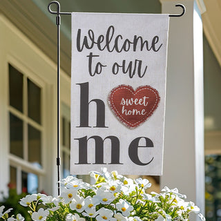 welcome yard sign