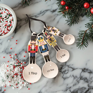 Nutcracker Measuring Spoons, Set of 4