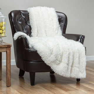 Tusicon Faux Fur Throw Blanket