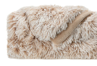 Longfur Ombre Faux Fur Throw Blanket