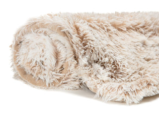 Longfur Ombre Faux Fur Throw Blanket