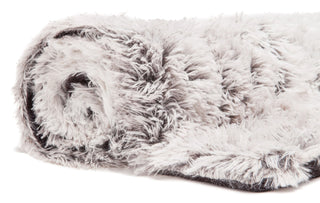 Longfur Ombre Faux Fur Throw Blanket