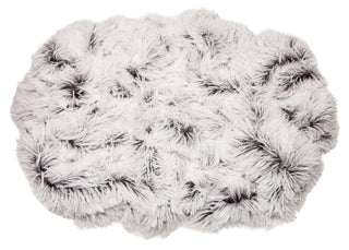 Longfur Ombre Faux Fur Throw Blanket