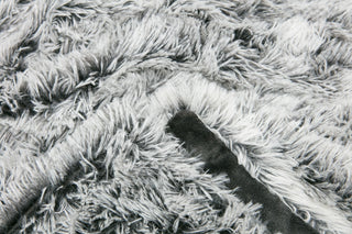 Longfur Ombre Faux Fur Throw Blanket