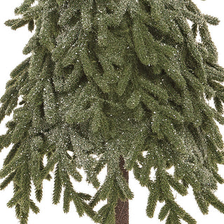 Lifelike Christmas Trees with Base, Set of 3