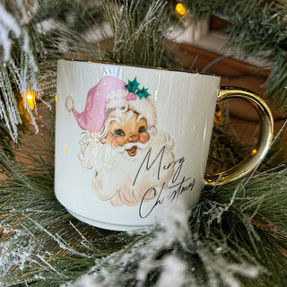 Vintage Santa 17oz. Coffee Mug