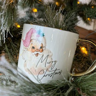 Vintage Santa 17oz. Coffee Mug