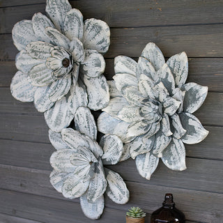 3D Rustic Spring Flower Wall Decor, Choose Your Style