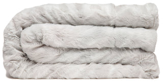 Wolf Faux Fur Throw Blanket