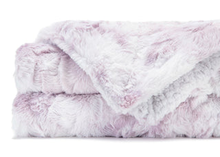 Wolf Faux Fur Throw Blanket