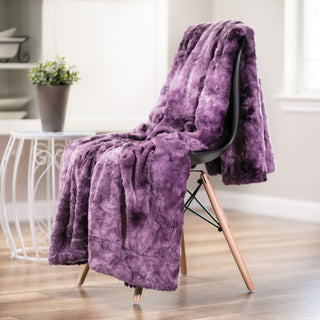 Wolf Faux Fur Throw Blanket