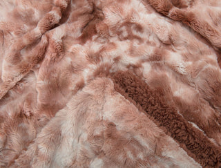 Wolf Faux Fur Throw Blanket