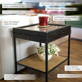 Accent Storage Table