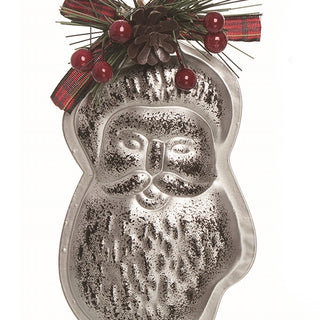 Metal Molded Ornaments, Set of 3