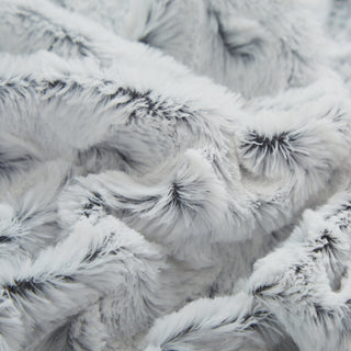 Faux Fur Snowy Owl Super Soft Throw Blanket