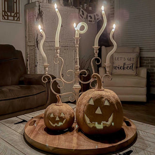 halloween decor candelabra