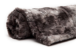 Wolf Faux Fur Throw Blanket