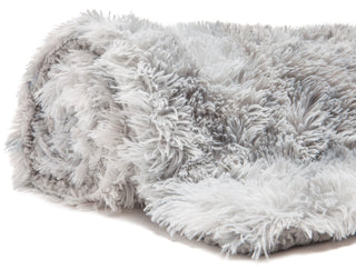 Wolf Faux Long Fur Throw Blanket