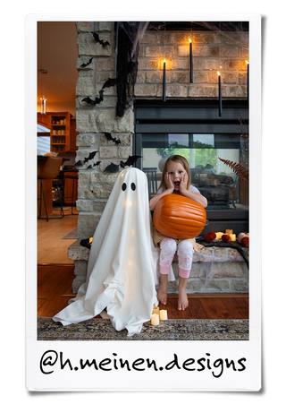 Light up ghost Halloween Decorations