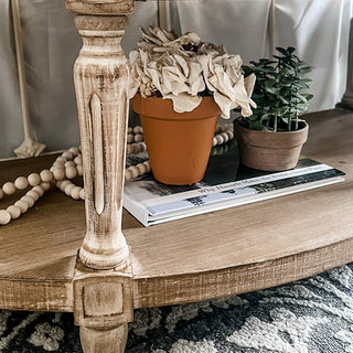 Semi-Circular Bench with Shelf