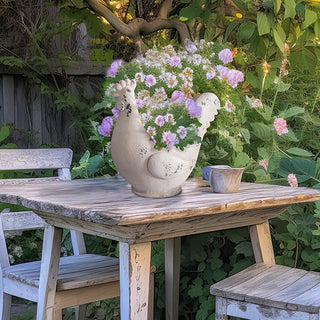 Large Barnyard Hen Planter