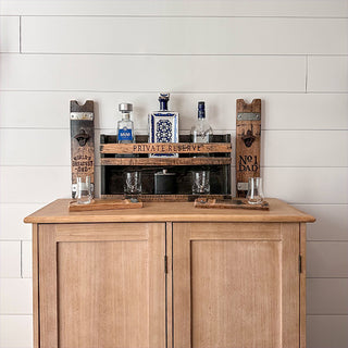 Barrel Staves Bar Shelf