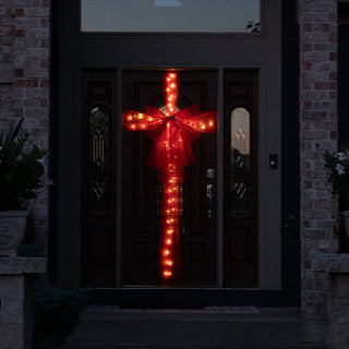 Oversized LED Door Bow