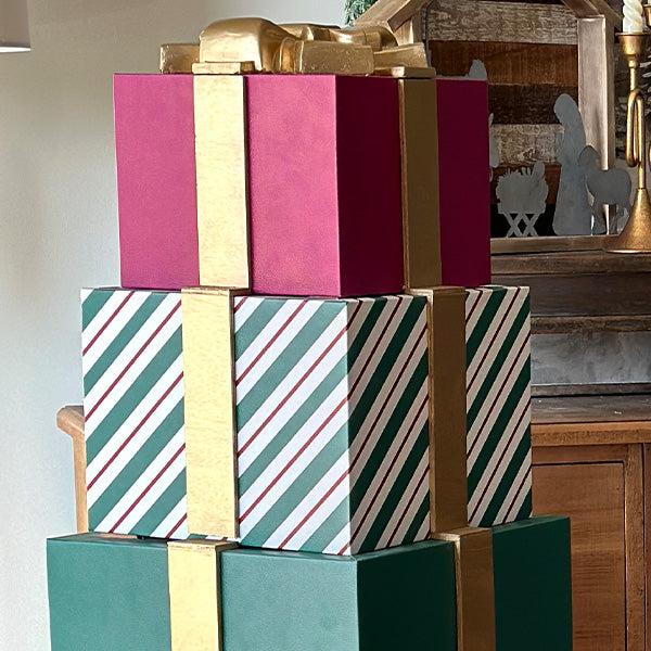 Present Stack Topiary - Decor Steals