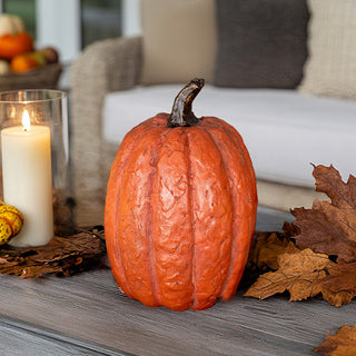 Faux Orange Pumpkin