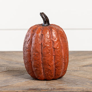 Faux Orange Pumpkin