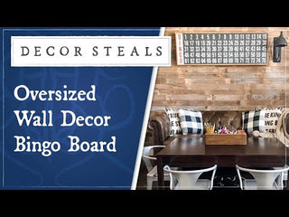 Oversized Wall Decor Bingo Board