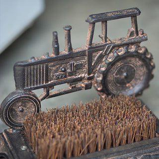 Distressed Tractor Boot Scraper