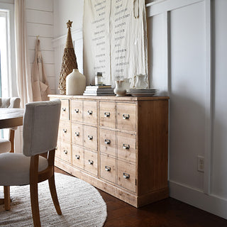 Vintage-Inspired Old Seed Cabinet