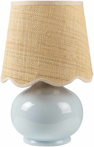 Light Blue Table Lamp