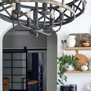 Industrial Trestle Chandelier