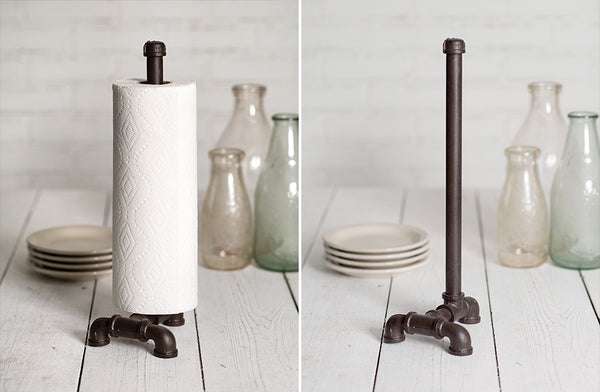 Cast Iron Farmhouse Horseshoe Paper Towel Holder