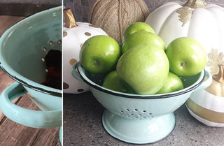 Vintage Enamelware Colander