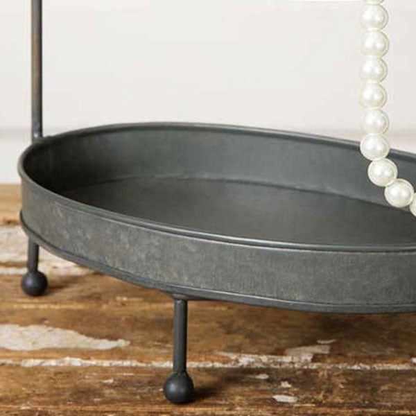 Two Tier Oval Display Tray