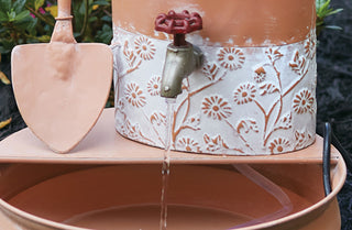 Terracotta Inspired Water Fountain