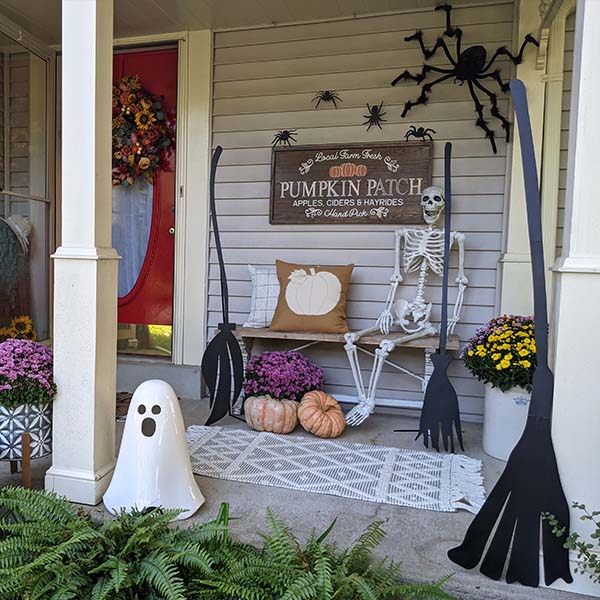 Metal Witch Broom Cutouts - Decor Steals