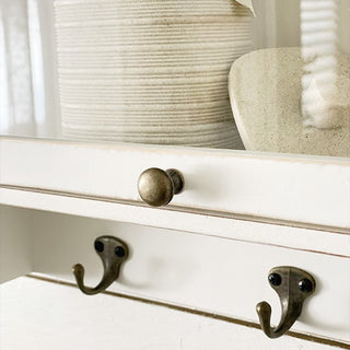 European Wall Cabinet Shelf with Hooks