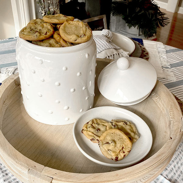 Embossed Cookie Jar - Decor Steals